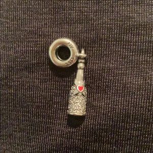 Pandora wine dangle charm brand new